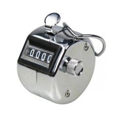 Compteur manuel 4 chiffres – Boîtier métal robuste – 47 x 25 mm