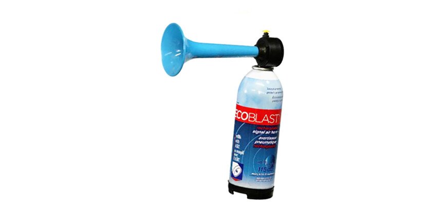 Corne de brume Maritime - Rechargeable avec pompe à air