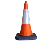 Cône de signalisation Lesté STARLUX - Réfléchissant - Classe 2  - 1000 mm
