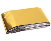 Couverture de survie - Isolante Réfléchissante - 2100 x 1600 mm