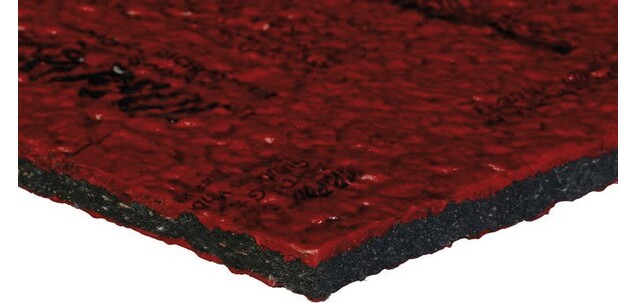 Dalle Anti-vibration avec Gripsol pour charge lourde - SBR/NR