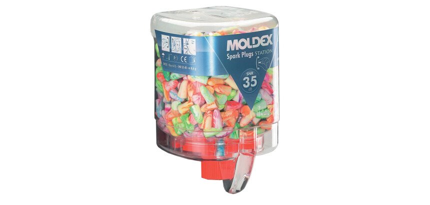 Distributeur bouchons d’oreilles Plugstation mécanique mural  - 500 paires