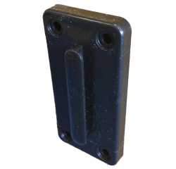 Enrouleur de sangle - Récepteur mural pour cône de signalisation