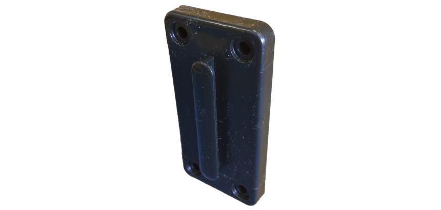 Enrouleur de sangle - Récepteur mural pour cône de signalisation