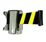 Enrouleur mural à sangle économique - Longueur 2 m x largeur 5 cm   - Bleu