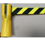 Enrouleur de sangle - Balise de sécurité - Rouge/Jaune