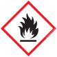 Etiquettes SGH02 Matières Inflammables - Vinyle