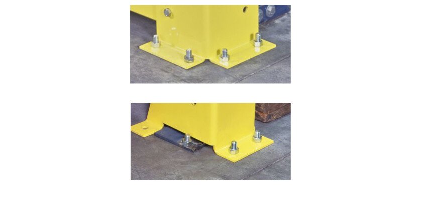 Fixations protège-racks - Chevilles 10x90 mm - Lot de 10