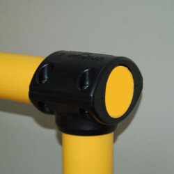 Fixations pour arceau de sécurité - Capot de finition pour raccord de tube - Hauteur 152 mm
