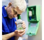 Trousse de secours lave-œil – Solution saline stérile 200 mL