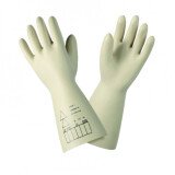 Gants de protection électrique en latex naturel - Beige - L 36 cm  - Taille 8