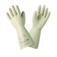 Gants de protection électrique en latex naturel - Beige - L 36 cm  - Taille 8