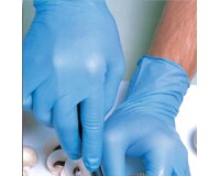 Gants de protection souples - Nitrile non poudré - Boite de 100 ex