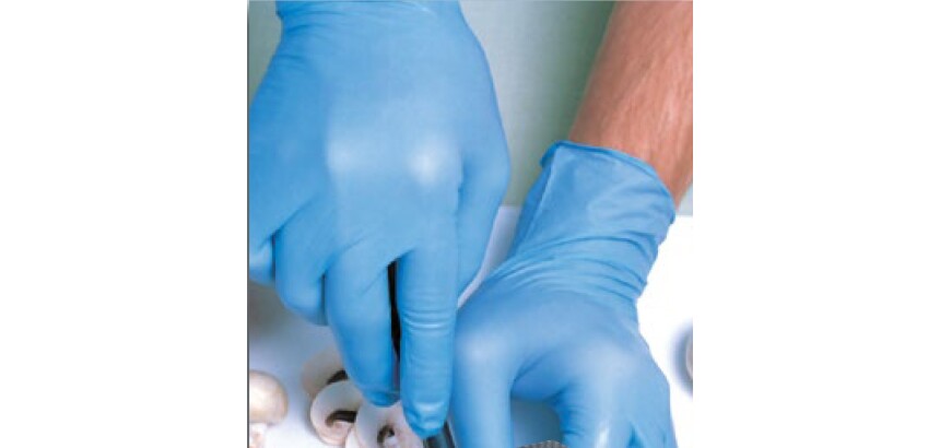 Gants de protection souples - Nitrile non poudré - Boite de 100 ex