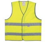 Gilet de sécurité ECO+ jaune fluo, 2 bandes EN ISO 20471 Classe 2  - L