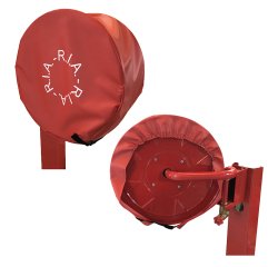 Housse de protection pour Robinet Incendie RIA Rouge Classée Feu M1  - 350 mm