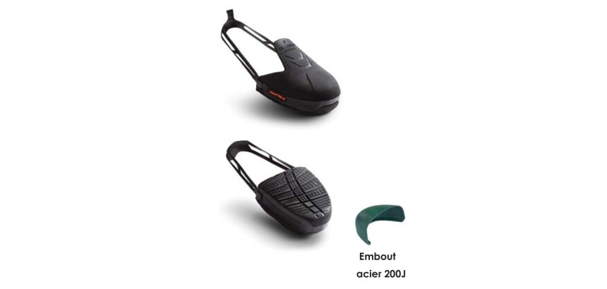 Kit Surchaussures Gaston Mille Étanches TPU avec embout en acier