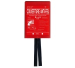 Kit - Couverture anti-feu avec conteneur rigide - EN1869  - 1200 x 1800 mm