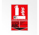 Kit extincteurs ERP eau 6L + poudre ABC 6kg + signalétique