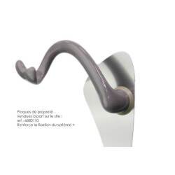 Poignée de porte - ergonomique PMR - Polypropylène  - Bleu