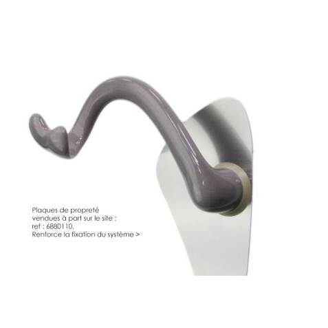 Poignée de porte - ergonomique PMR - Polypropylène  - Bleu