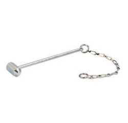 Kit d'urgence - Marteau bris de glace avec chaînette - 140 x 30 mm