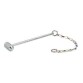 Kit d'urgence - Marteau bris de glace avec chaînette - 140 x 30 mm