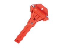 Marteau de sécurité brise-vitre - Support plombable - 165 x 68 mm