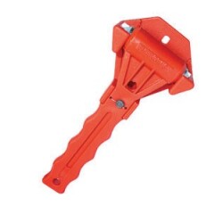 Marteau de sécurité brise-vitre - Support plombable - 165 x 68 mm