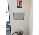 Porte-doc magnétique - Affichage points rassemblement - A4