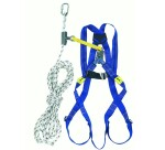 Harnais de sécurité pour toiture et Travail en hauteur - Ajustable