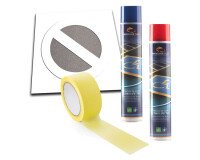 Pochoir marquage sol - Stationnement interdit - Kit complet
