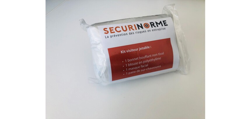 Kit Protection Jetable - Blouse Masque Surchaussures Charlotte