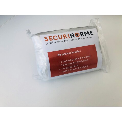 Kit Protection Jetable - Blouse Masque Surchaussures Charlotte