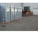 Kit de Poteaux de signalisation avec Chaînes à Maillons - PVC