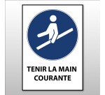 Panneau EPI - Obligation de tenir la main courante - M029