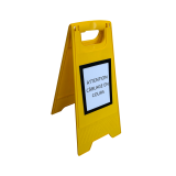Kit signalétique - Balise chevalet porte-doc A5 - Polypropylène