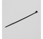 Liens de serrage en polyamide résistant au feu - Lot de 100 ex  - 2 - - Noir