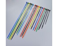 Liens de serrage robustes et résistants au Feu - UL94V2 - Nylon  - 4 - - Vert