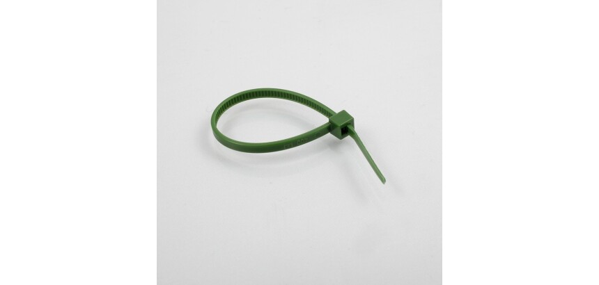 Liens de serrage en polyamide résistant au feu - Lot de 100 ex  - 2 - - Bleu