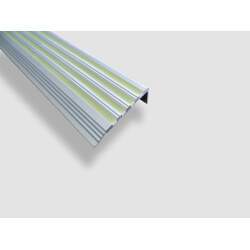 Nez de marche photoluminescent   - Gris Anthracite