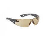 Lunettes de Protection - RUSH+ Design Sportif - Polycarbonate  - Fumé