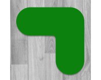 Marquage au sol - Angle adhésif - 180 x 80 mm - Coloris divers  - Rouge