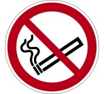 Panneau d'interdiction Défense de fumer