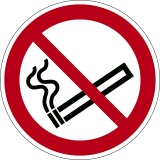 Marquage au sol - Pictogramme Interdiction de fumer - 5 pièces