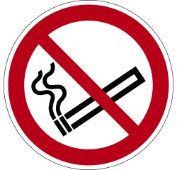 Panneau d'interdiction Défense de fumer