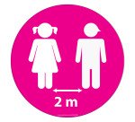 Marquage au sol – Disque adhésif sécurité – Diamètre 300 mm