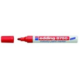 Marqueur Permanent EDDING® 8750 - Multisurface avec pointe ogive  - Rouge