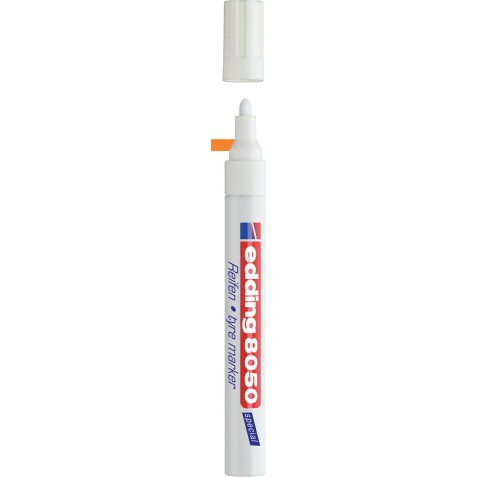 Marqueur Permanent 8050 EDDING pour surface Caoutchouteuse