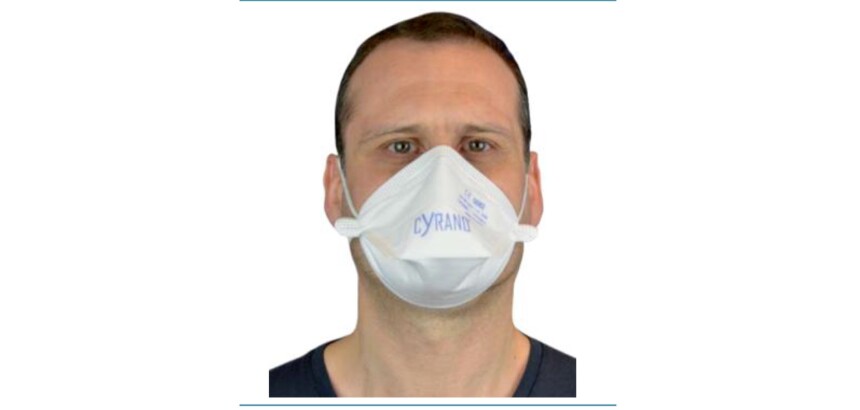 Masques respiratoires - FFP3 pliables hypoallergéniques - 25 ex